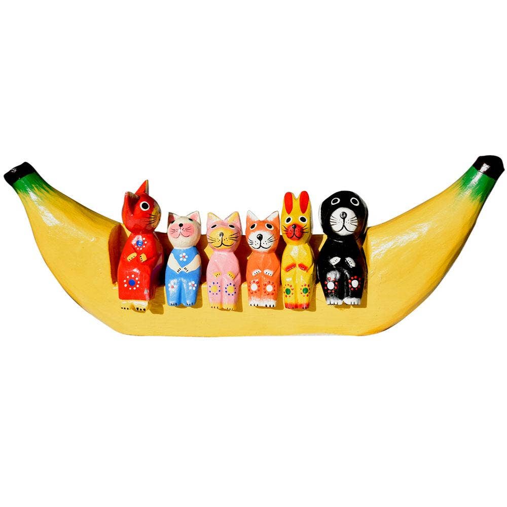 Animals on Banana Sofa