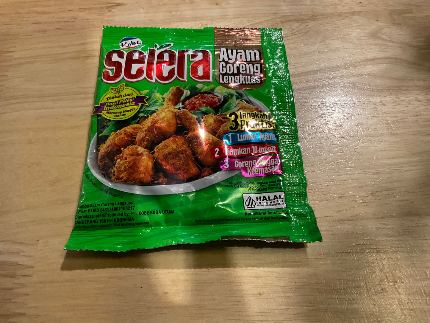 Kobe Selera Ayam Lengkuas