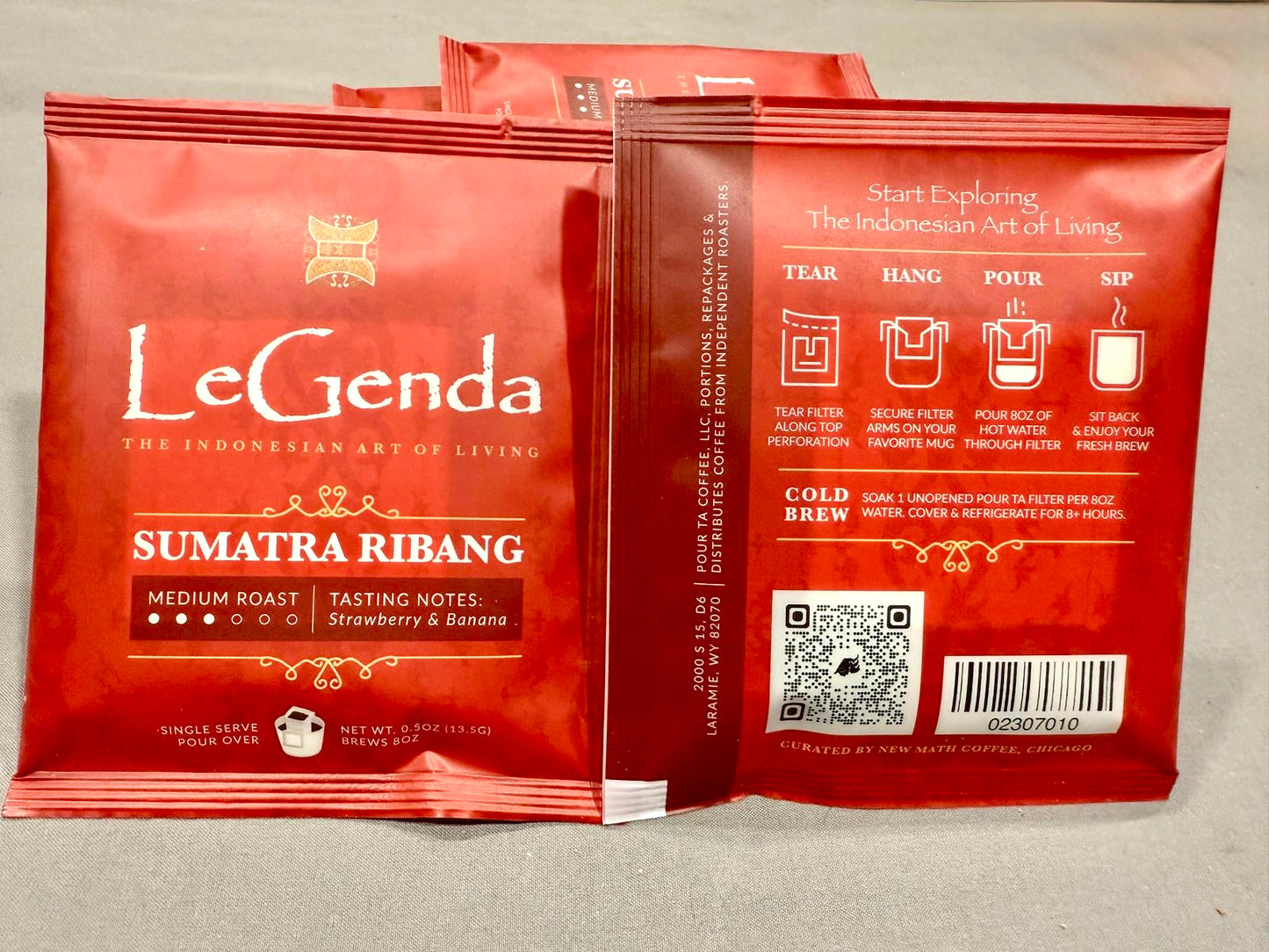 LeGenda Coffee Sumatra Ribang 1pc