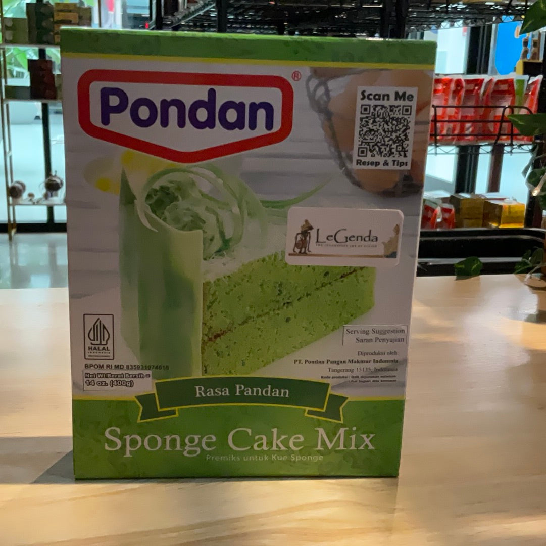 Pondan Sponge Pandan Cake Mix