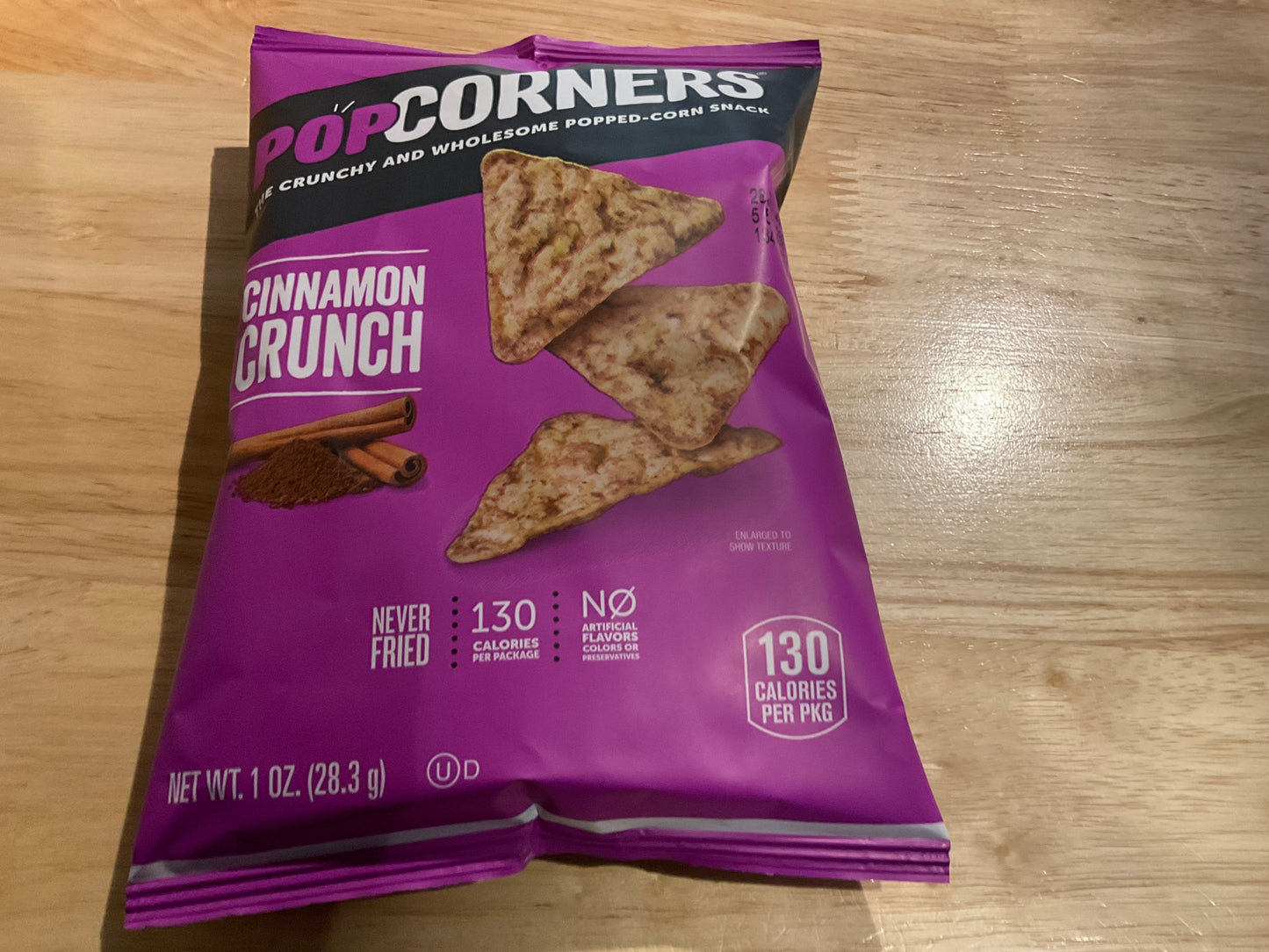 Pop Corners Cinnamon Crunch