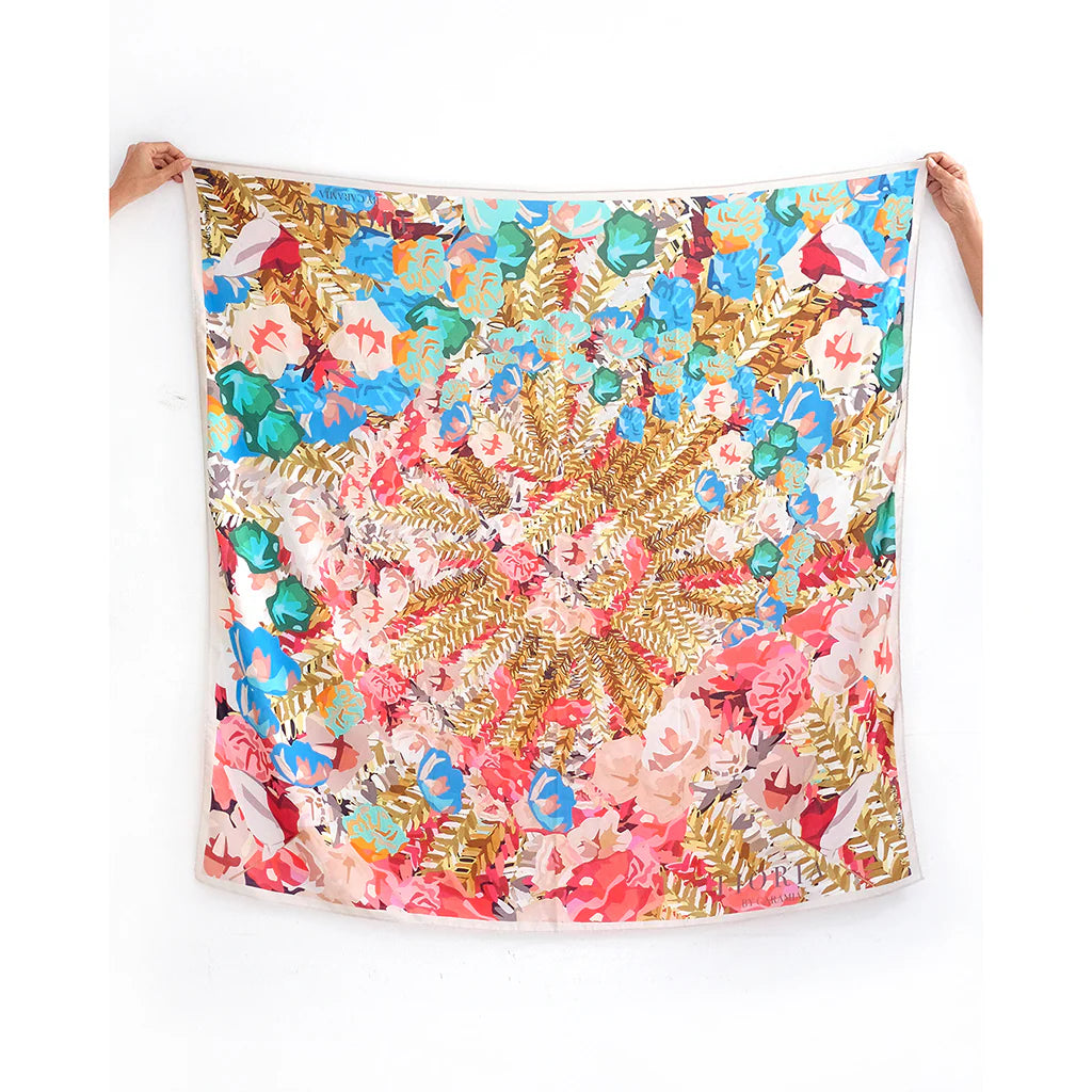 Tioria Scarf Floral Ondel Ondel
