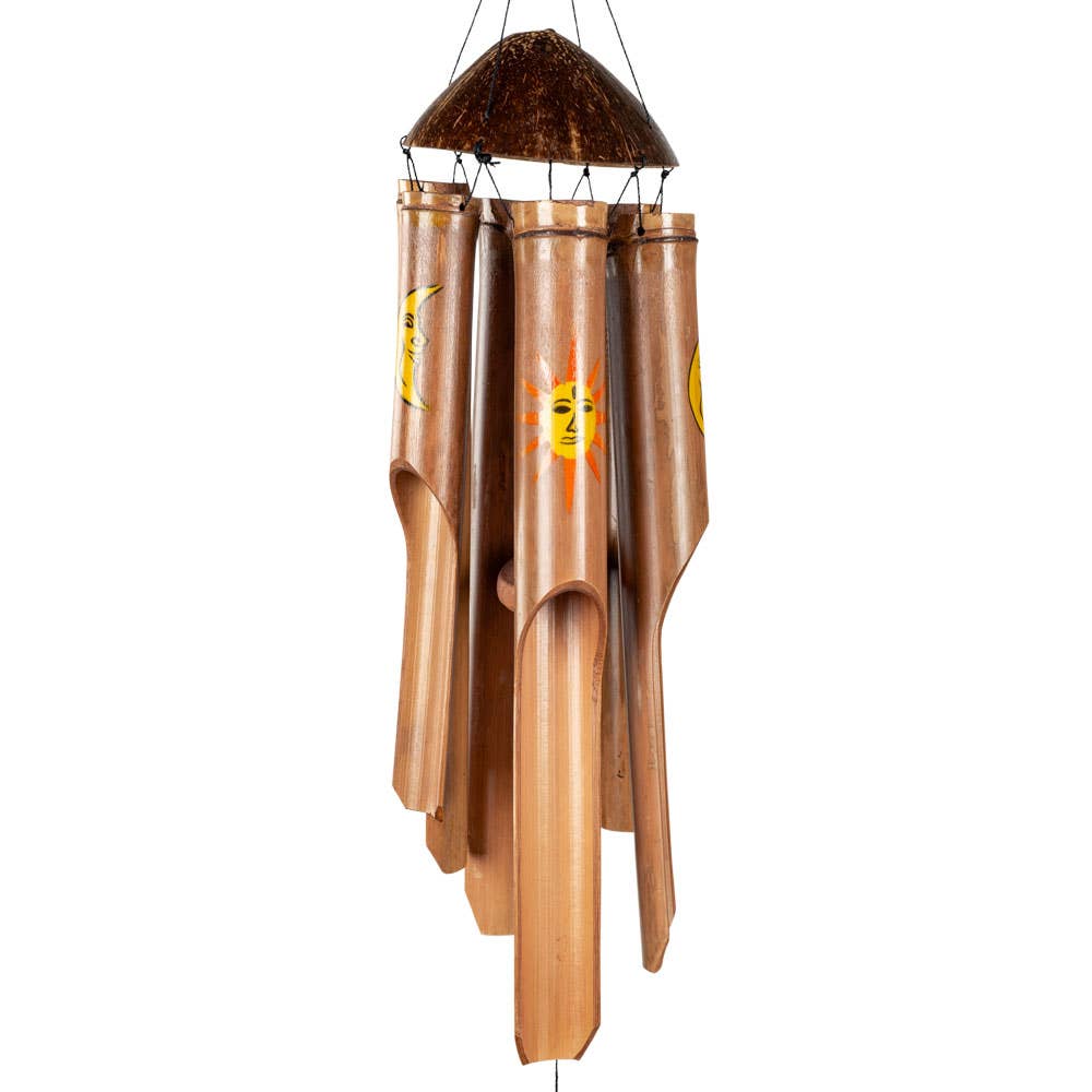 BAMBOO WINDCHIME WITH BUTTERFLIES