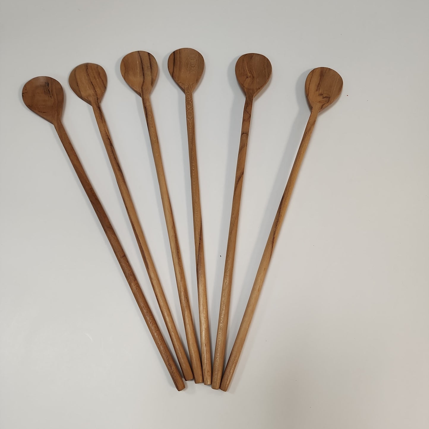 Wooden Long Spoon 10"