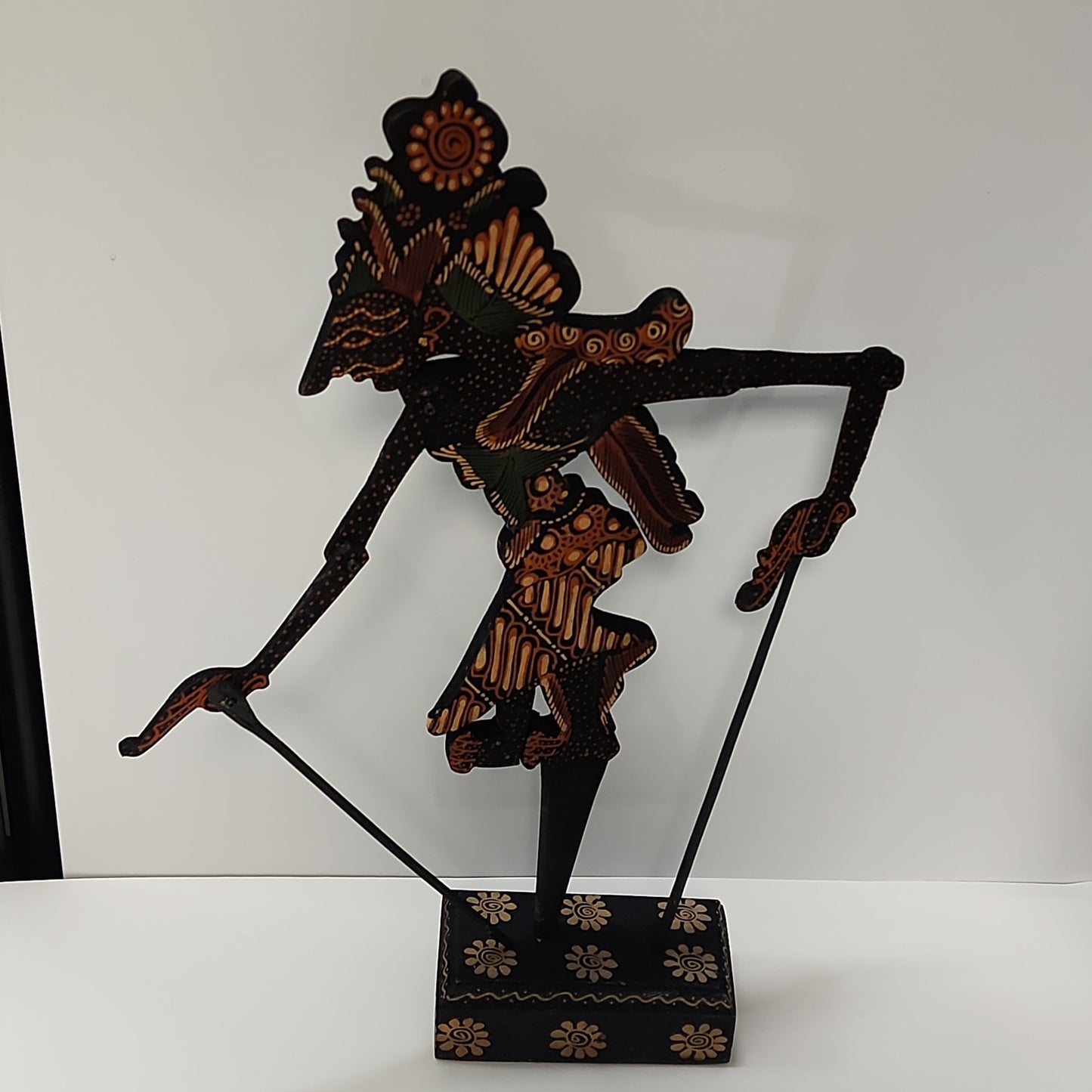 Wooden Wayang Batik12"