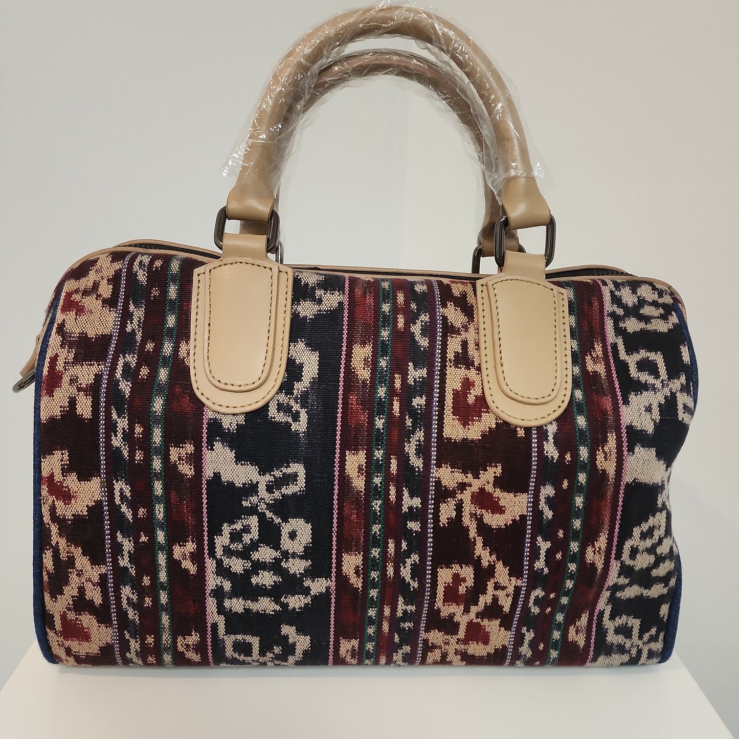 Tas Jinjing Tenun Beige