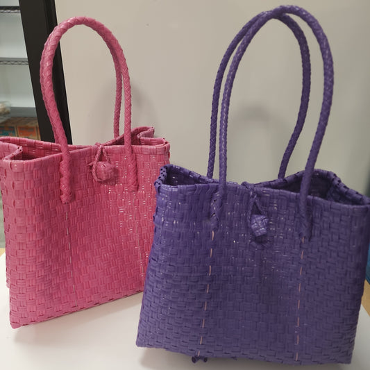 Hand Woven Plastic Small Bag