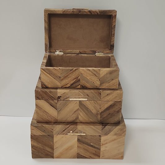 Water Hyacinth Woven Jewelry Box Small