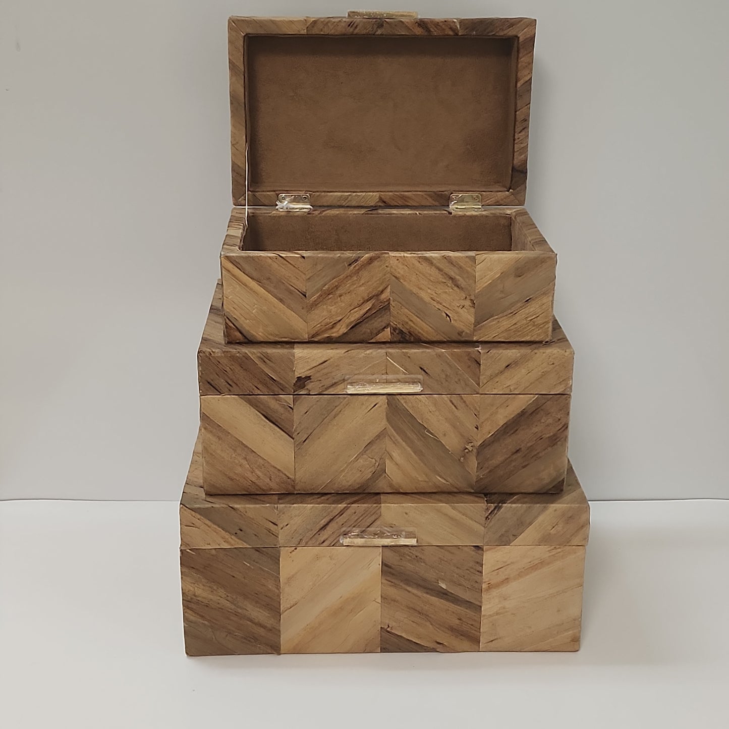 Water Hyacinth Woven Jewelry Box Medium
