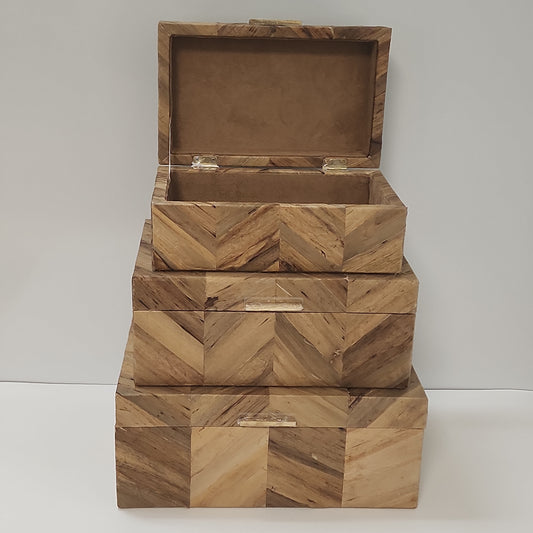 Water Hyacinth Woven Jewelry Box Large