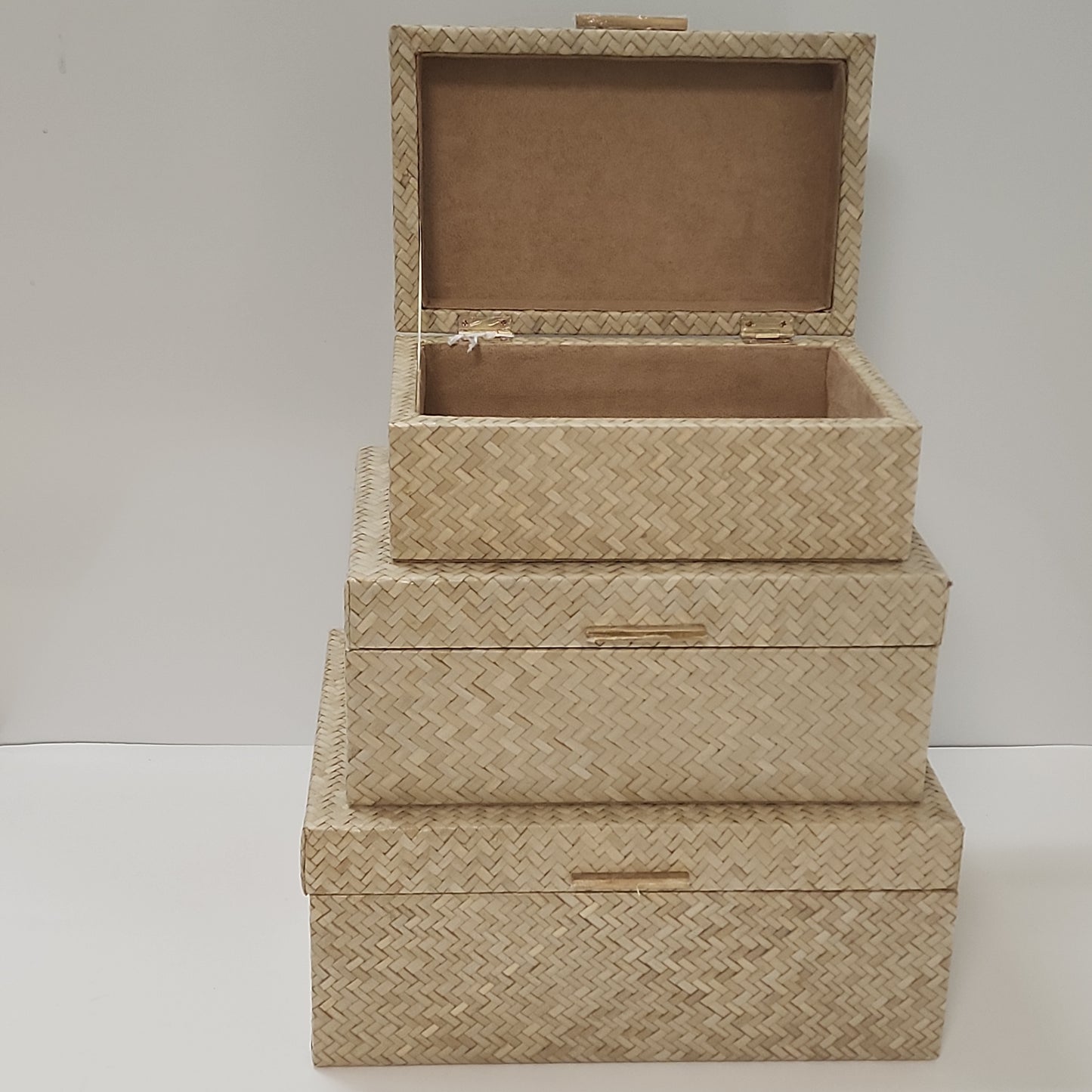 Pandan Woven Jewelry Box Medium