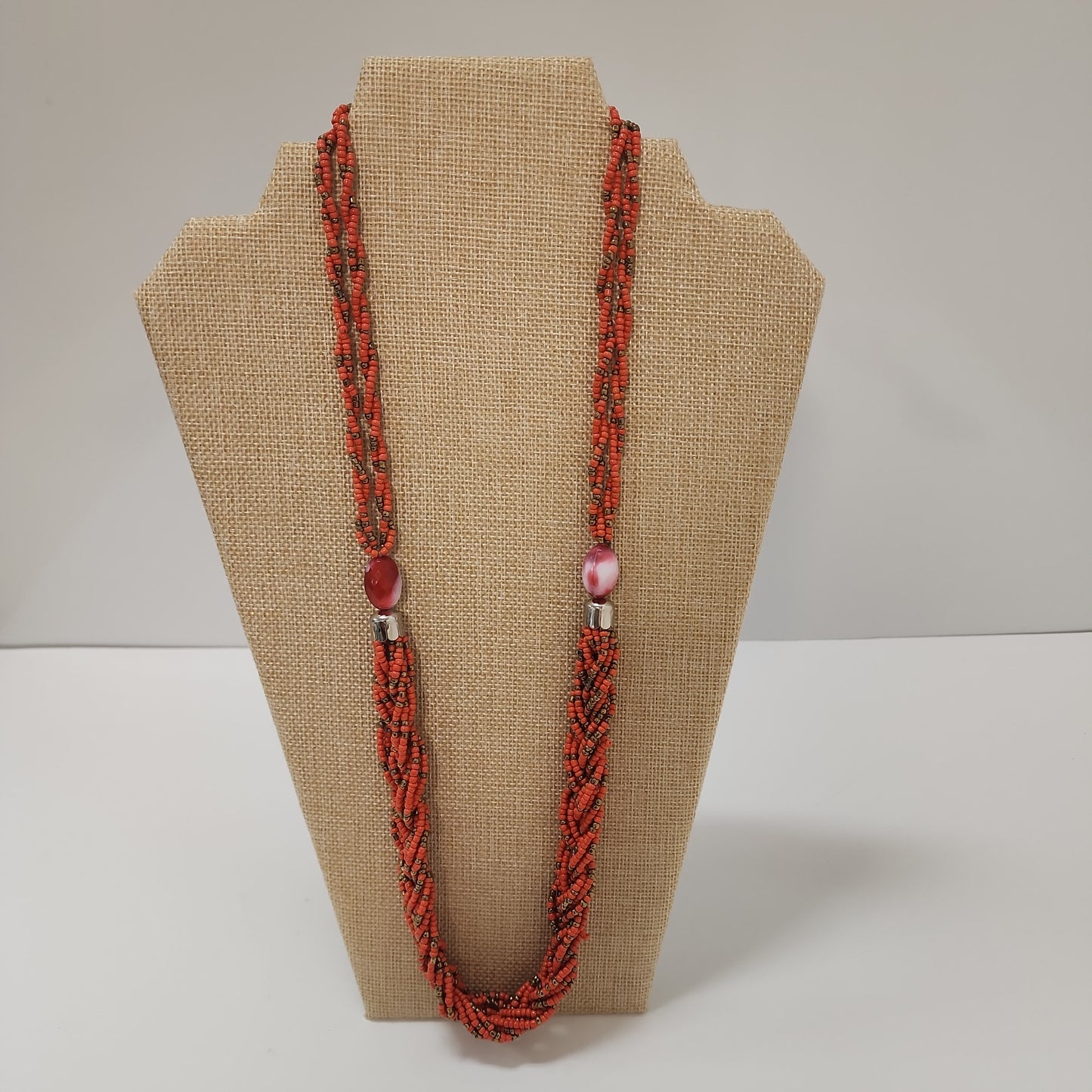 Necklace Manik Jingga