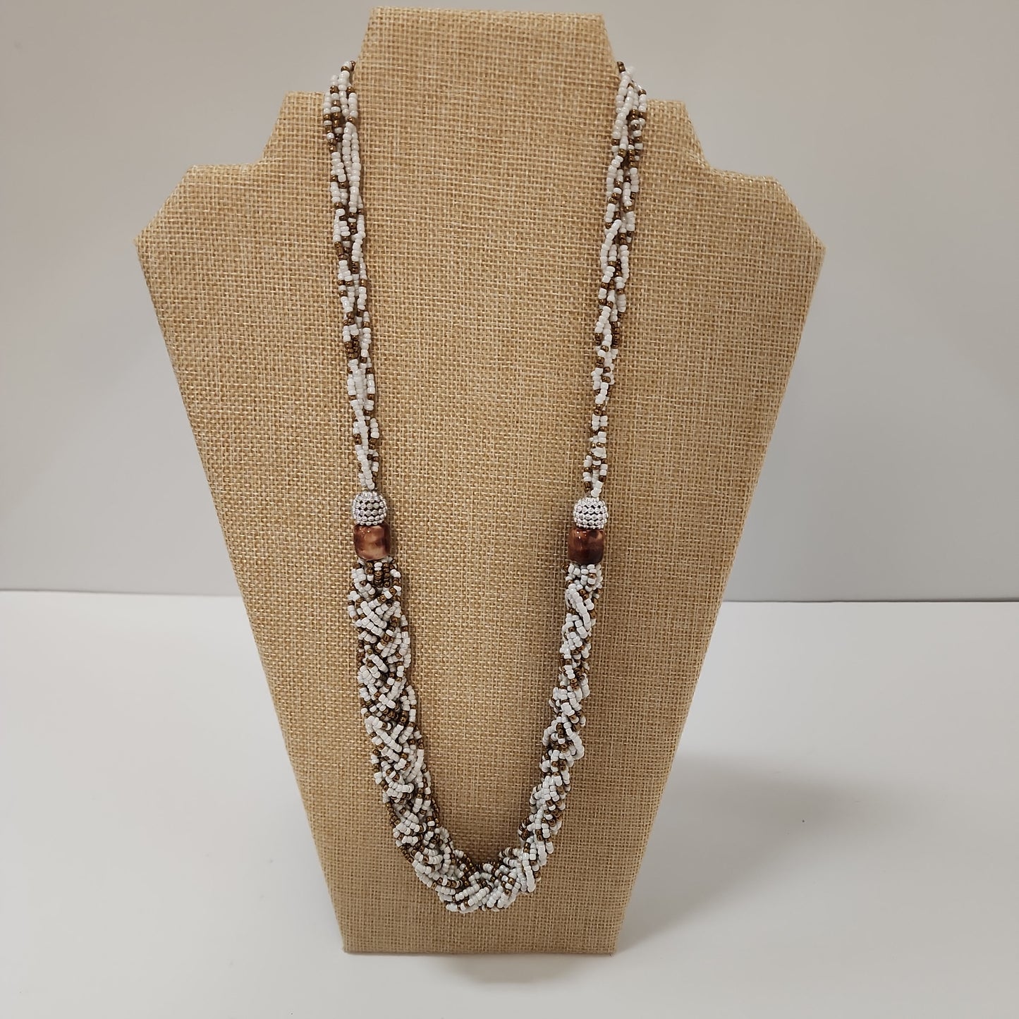 Necklace Manik Putih Emas