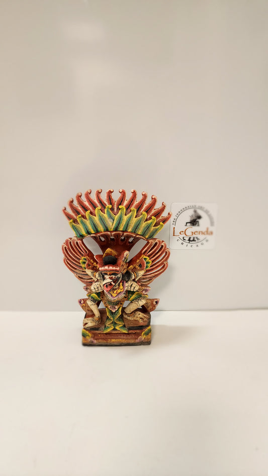 Handmade Flying Garuda Wood Sculpture