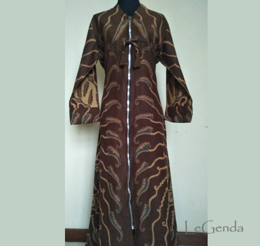 Long Dress Alur Brown