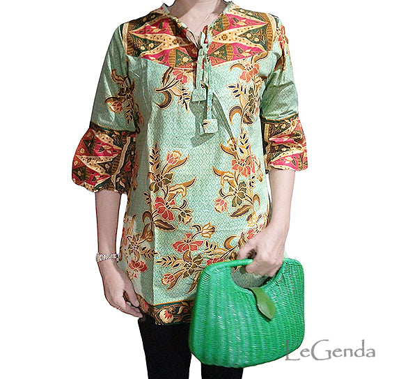 Batik Hijau Blouse