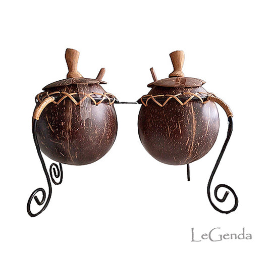 Iron Coconut Shell Condiments