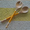 Capiz & Durian Wood Servers Long