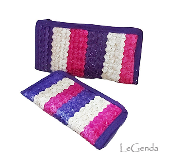 Pandan Woven Wallet 9"