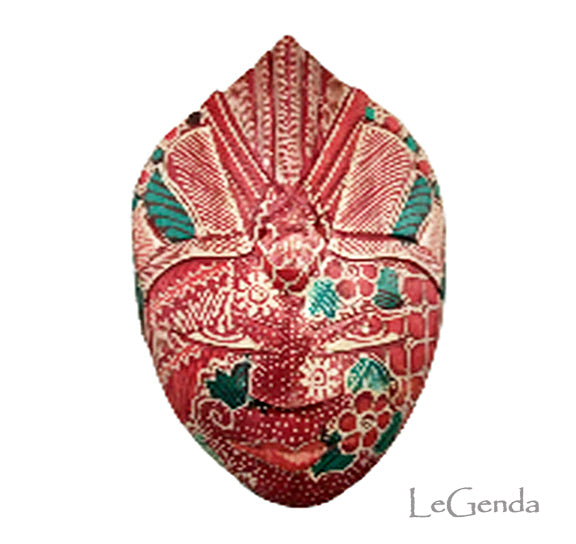 Merak Mask Merah Matte