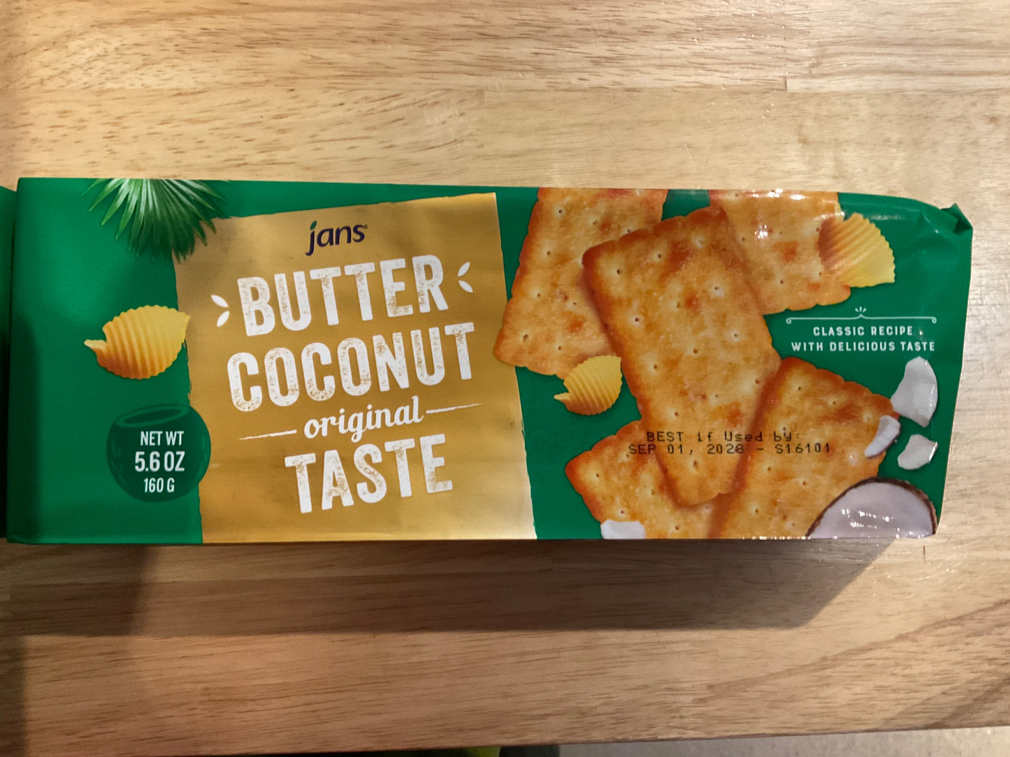 Jans Butter Coconut Cookies