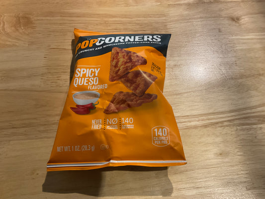 Pop Corners Spicy Queso
