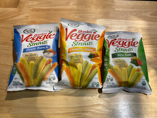 Veggie Straw Cheddar Cheese