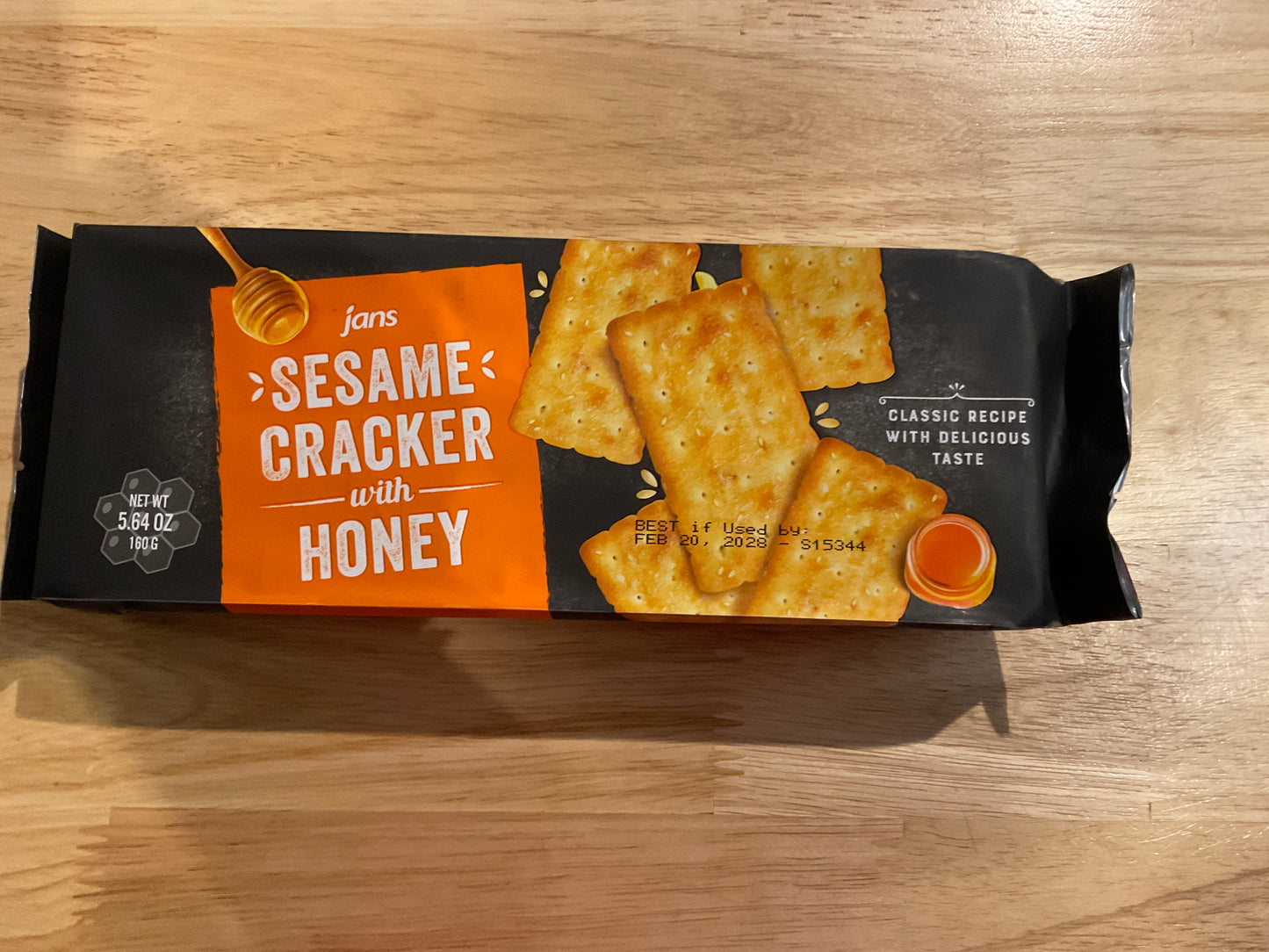 Jans Sesame Cracker Honey