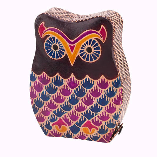 Owl Leather Bank