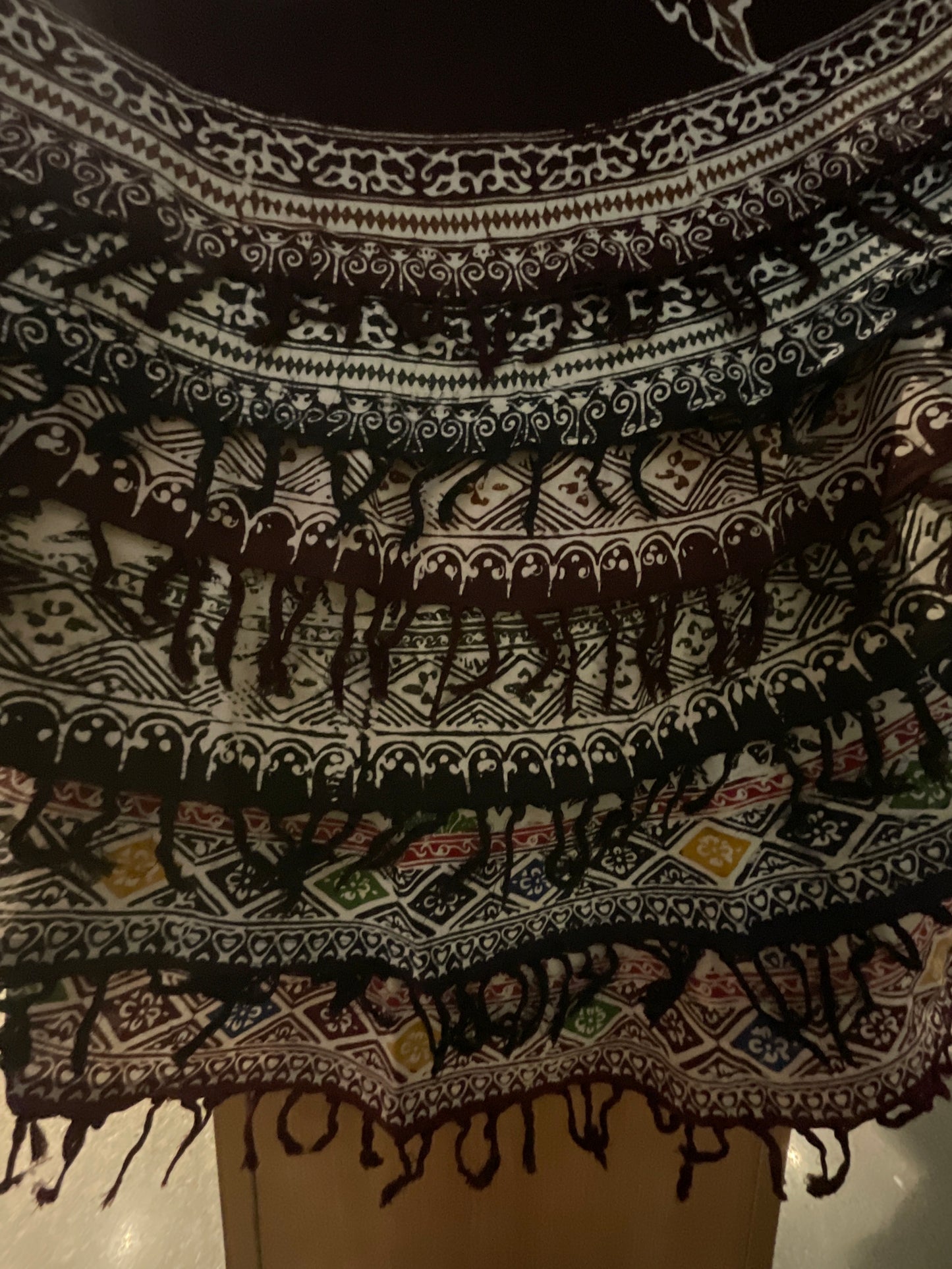 Batik Tablecloth Round - D: 35”