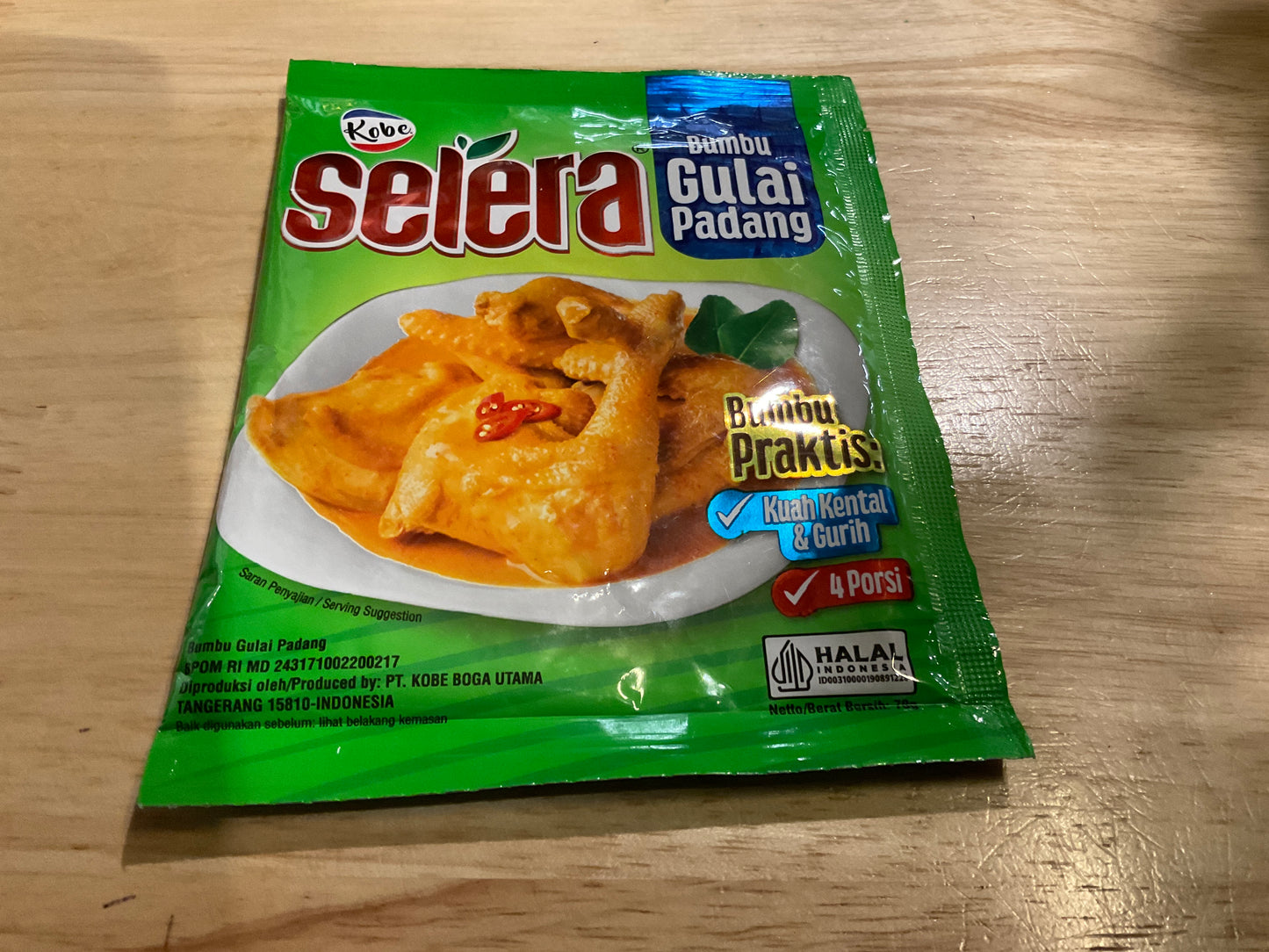 Kobe Selera Gulai Padang