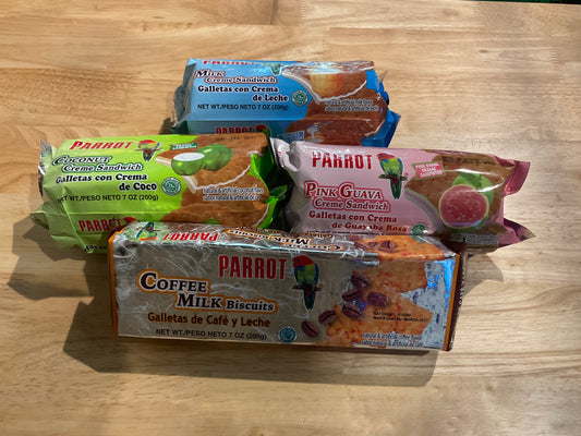 Parrot Coconut Cream Sandwich