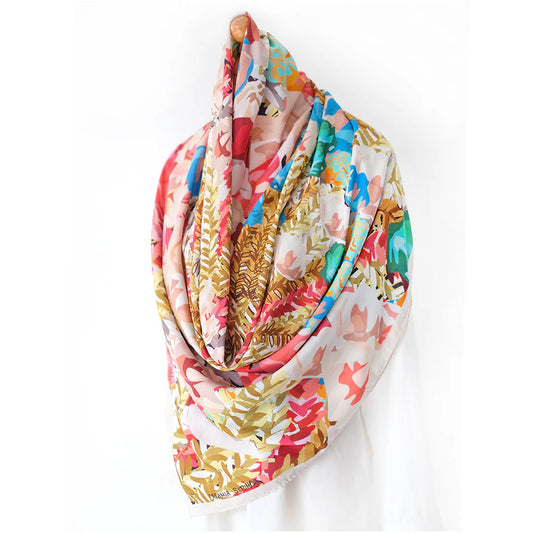 Tioria Scarf Floral Ondel Ondel