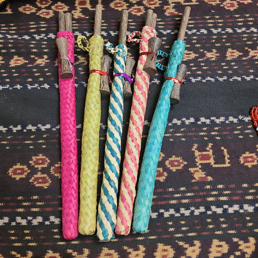 Chopstick with Pandan Woven Sleeve