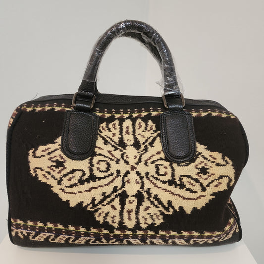 Tas Jinjing Tenun Hitam