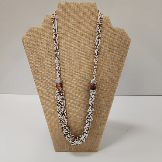 Necklace Manik Putih Emas