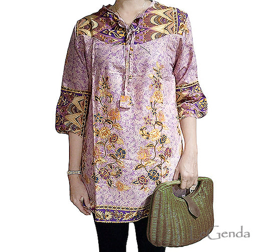 Batik Ungu Blouse