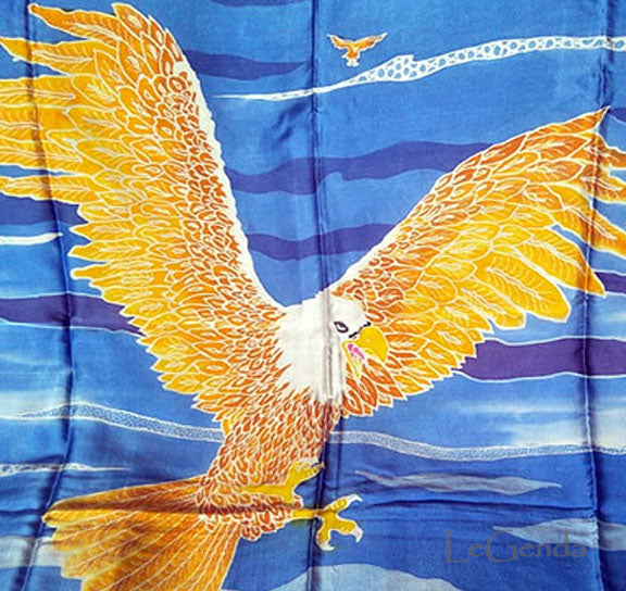 Batik Silk Scraft Eagle