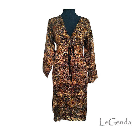 Batik Silk Dress