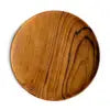 Teak Round Flat Wooden Plate